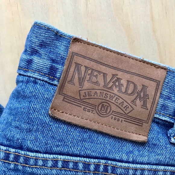 Vintage Nevada High Rise Jeans | Size 13/14 Reg, Mom Jean, High Waist - Picture 2 of 6